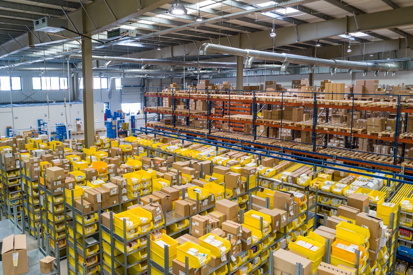Warehouse operations and palletised inventory